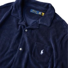 画像2: Polo Ralph Lauren Terry S/S Shirts Navy (2)