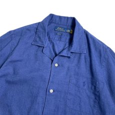 画像2: Polo Ralph Lauren Classic Fit Woven Camp Shirt Beach Royal (2)
