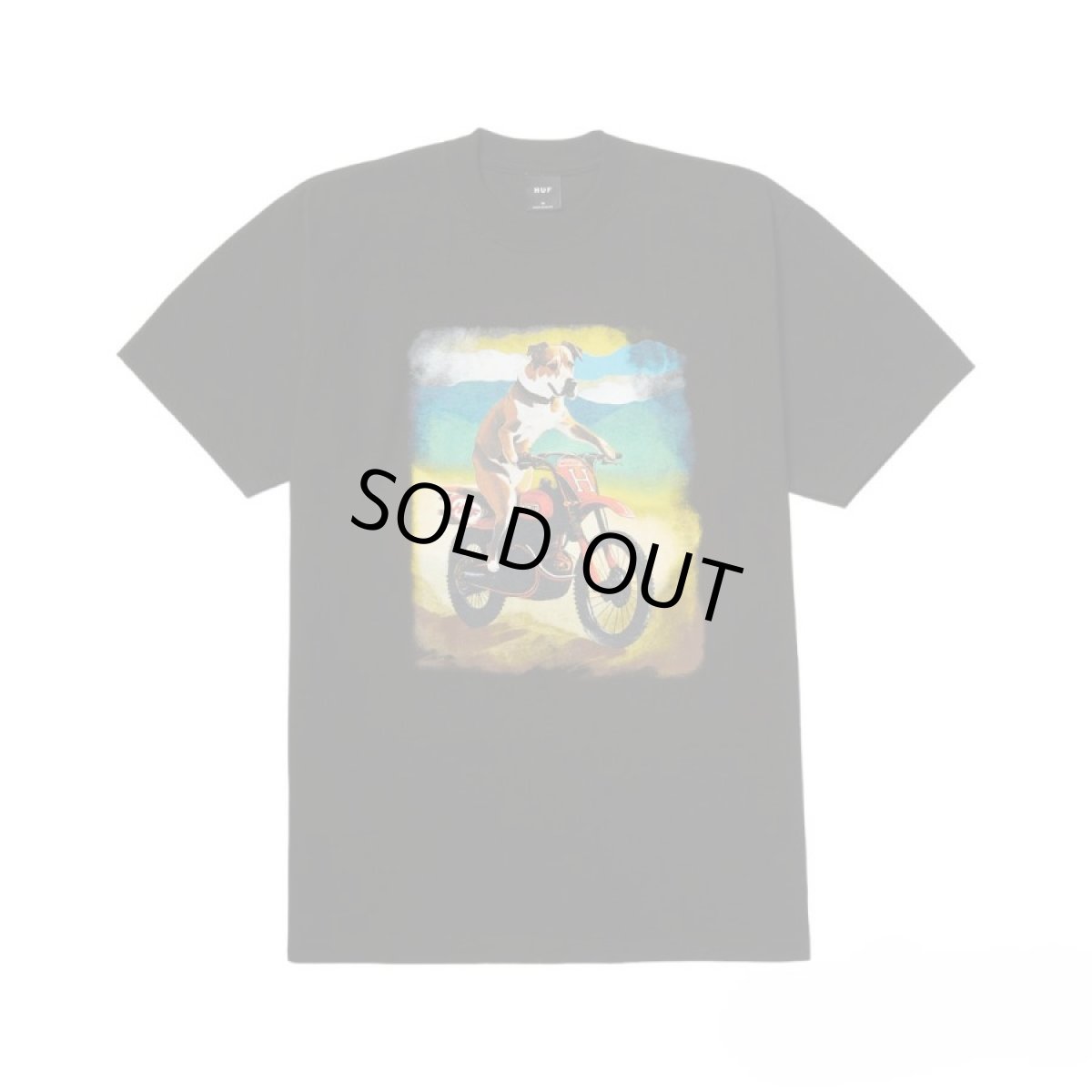 画像1: HUF Road Dog T-Shirts Black (1)