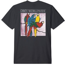 画像1: OBEY Respect S/S T-Shirts Vintage Black (1)