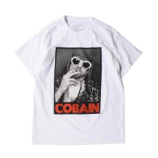 画像1: Kurt Cobain S/S T-Shirts White (1)