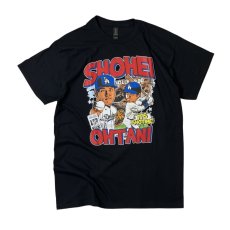 画像1: SHOTIME Shohei Ohtani S/S T-Shirts Black (1)