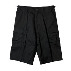 画像1: Rothco Long Length Camo BDU Shorts Black (1)