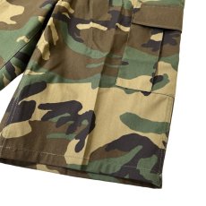 画像4: Rothco Long Length Camo BDU Shorts Woodland Camo (4)