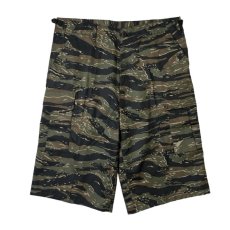 画像1: Rothco Long Length Camo BDU Shorts Tiger Stripe Camo (1)
