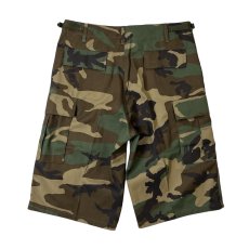 画像2: Rothco Long Length Camo BDU Shorts Woodland Camo (2)