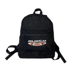 画像1: Rusty Surfboards Hell Bent Cord Backpack Black (1)