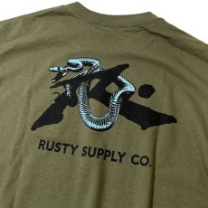 画像3: Rusty Surfboards Serpent Sunday S/S T-Shirts Olive (3)