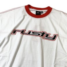 画像2: Rusty Surfboards Dead Ringer S/S T-Shirts WhiteｘRed (2)