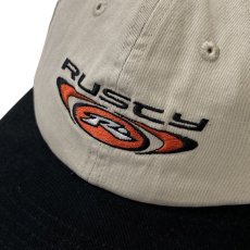 画像2: Rusty Surfboards Hell Bent Dad Cap Oatmeal (2)