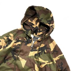 画像2: Rothco Thermal Lined Full Zip Hoodie Woodland Camo (2)