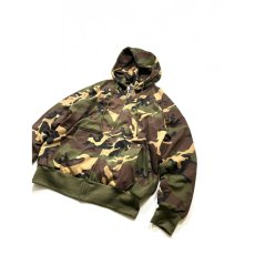 画像4: Rothco Thermal Lined Full Zip Hoodie Woodland Camo (4)