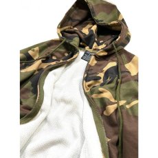画像5: Rothco Thermal Lined Full Zip Hoodie Woodland Camo (5)