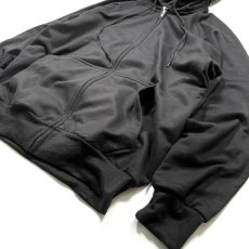 画像3: Rothco Thermal Lined Full Zip Hoodie Black (3)