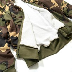 画像7: Rothco Thermal Lined Full Zip Hoodie Woodland Camo (7)