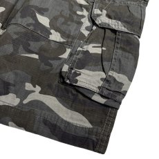 画像6: LA Gate Long Length Cargo Shorts Dk.Grey Camo (6)