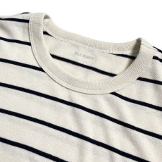 画像2: Old Navy S/S Border T-Shirts NaturalｘNavy (2)