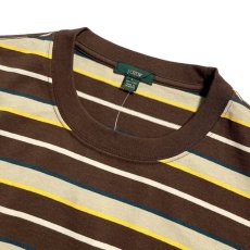 画像2: J.Crew S/S Border T-Shirts Brown Multi (2)