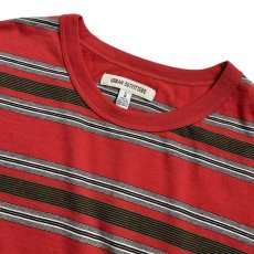 画像2: Urban Outfitters S/S Oversized Border T-Shirts Red (2)
