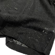 画像3: Old Navy S/S Mesh Camp Shirts Black (3)