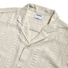 画像2: Old Navy S/S Mesh Camp Shirts Off White (2)