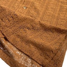 画像3: Old Navy S/S Mesh Camp Shirts Copper Penny (3)