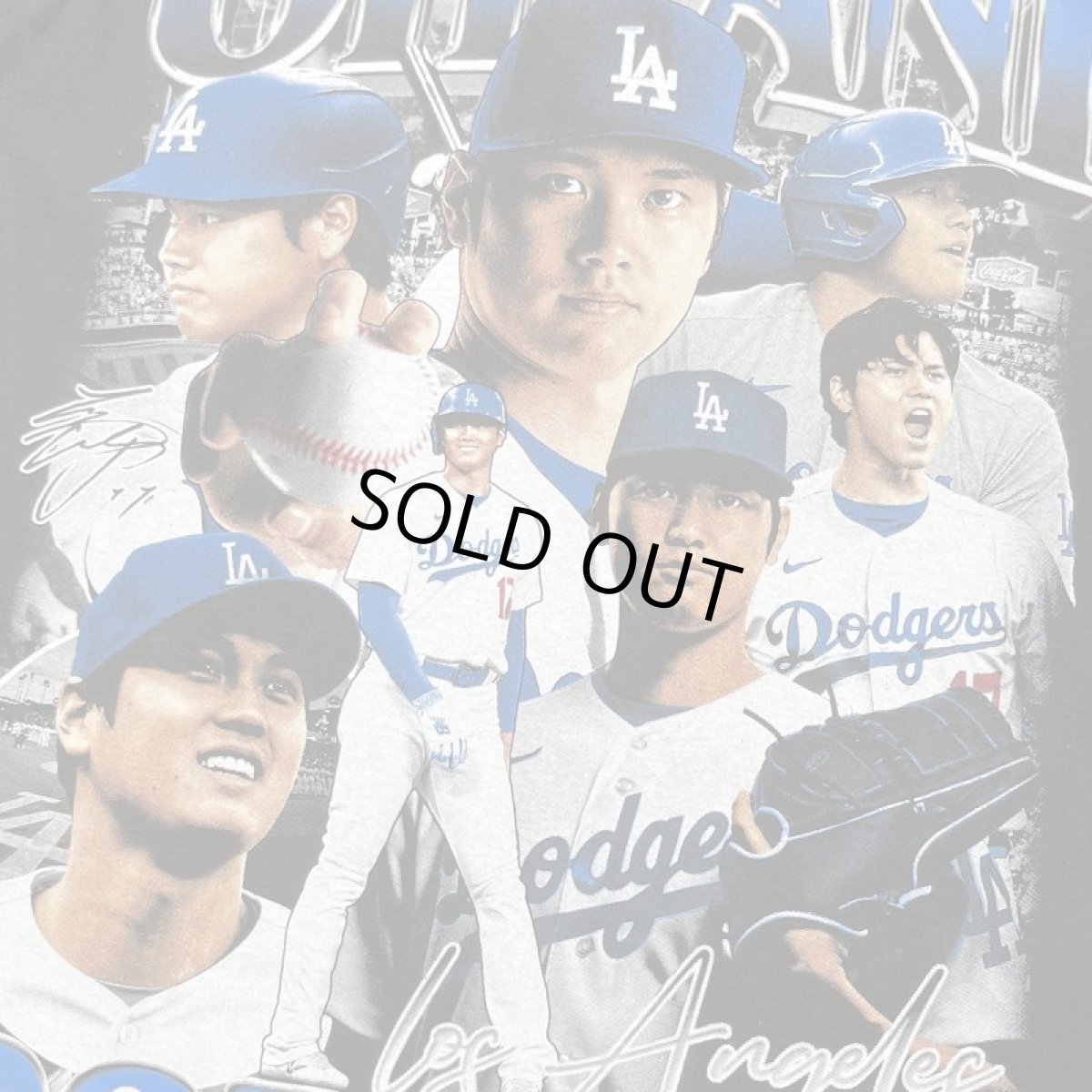画像2: Ohtani Dodgers S/S T-Shirts Black (2)