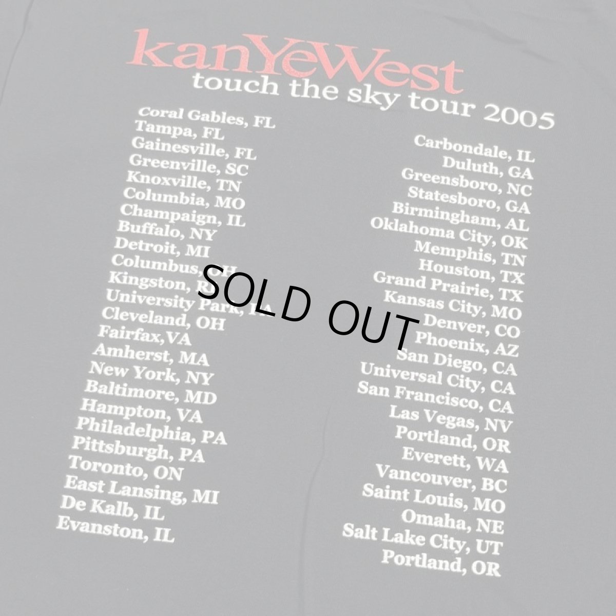 画像4: Kanye West Late Registration S/S T-Shirts Black (4)