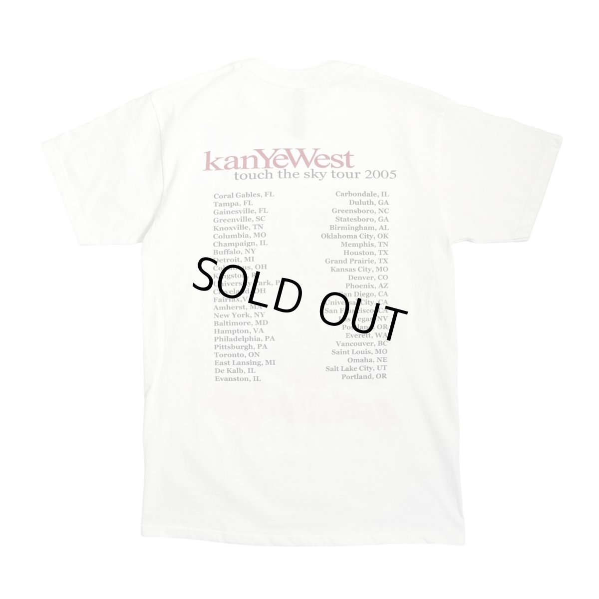 画像2: Kanye West Late Registration S/S T-Shirts White (2)
