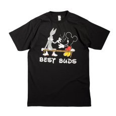 画像1: Best Buds S/S T-Shirts Black (1)