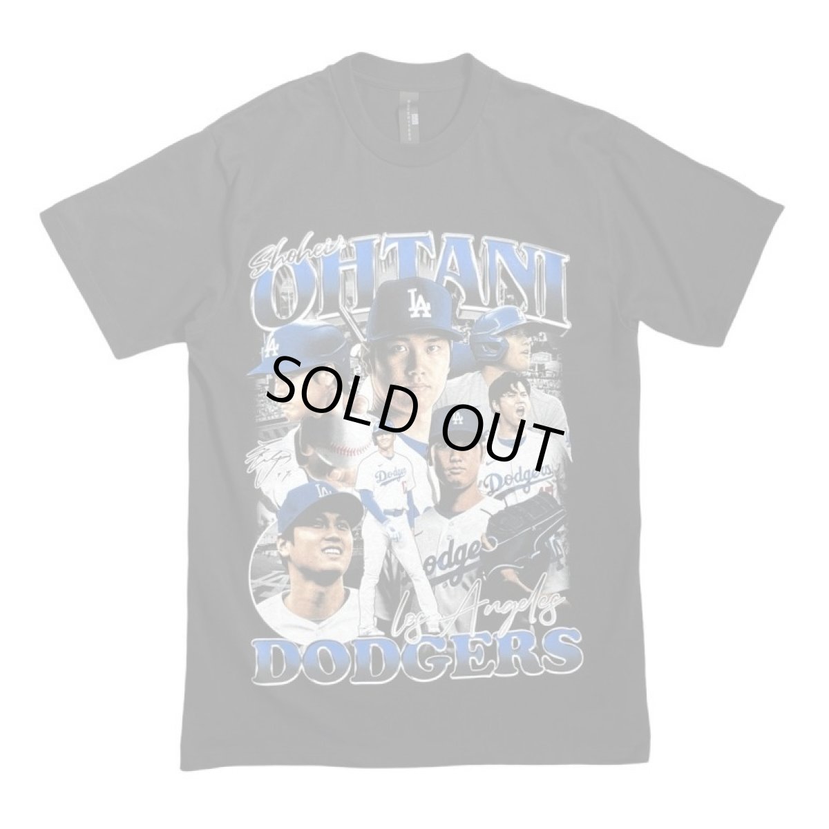 画像1: Ohtani Dodgers S/S T-Shirts Black (1)