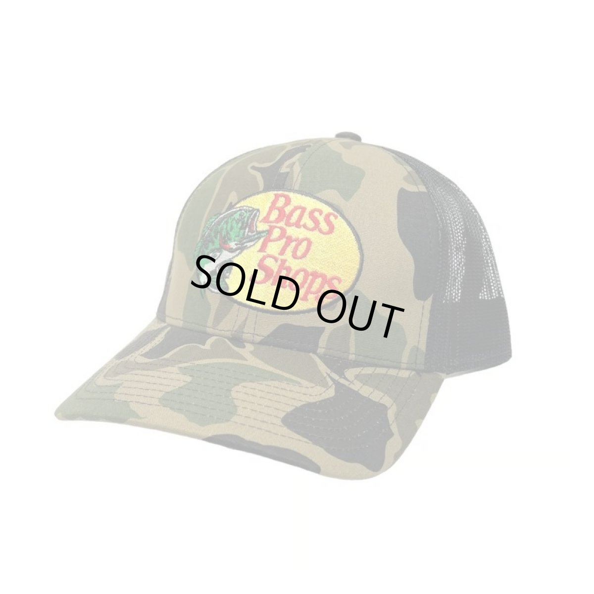 画像1: Bass Pro Shops Mesh Trucker Cap Camo (1)