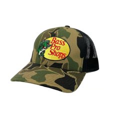 画像1: Bass Pro Shops Mesh Trucker Cap Camo (1)