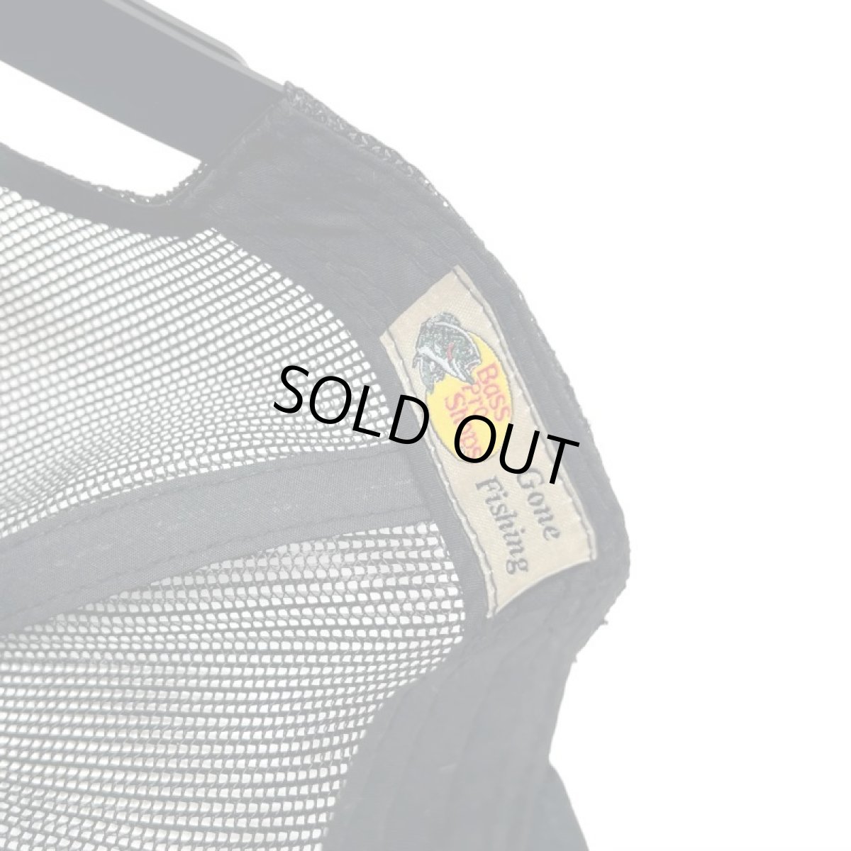 画像4: Bass Pro Shops Mesh Trucker Cap BlackxWhite (4)
