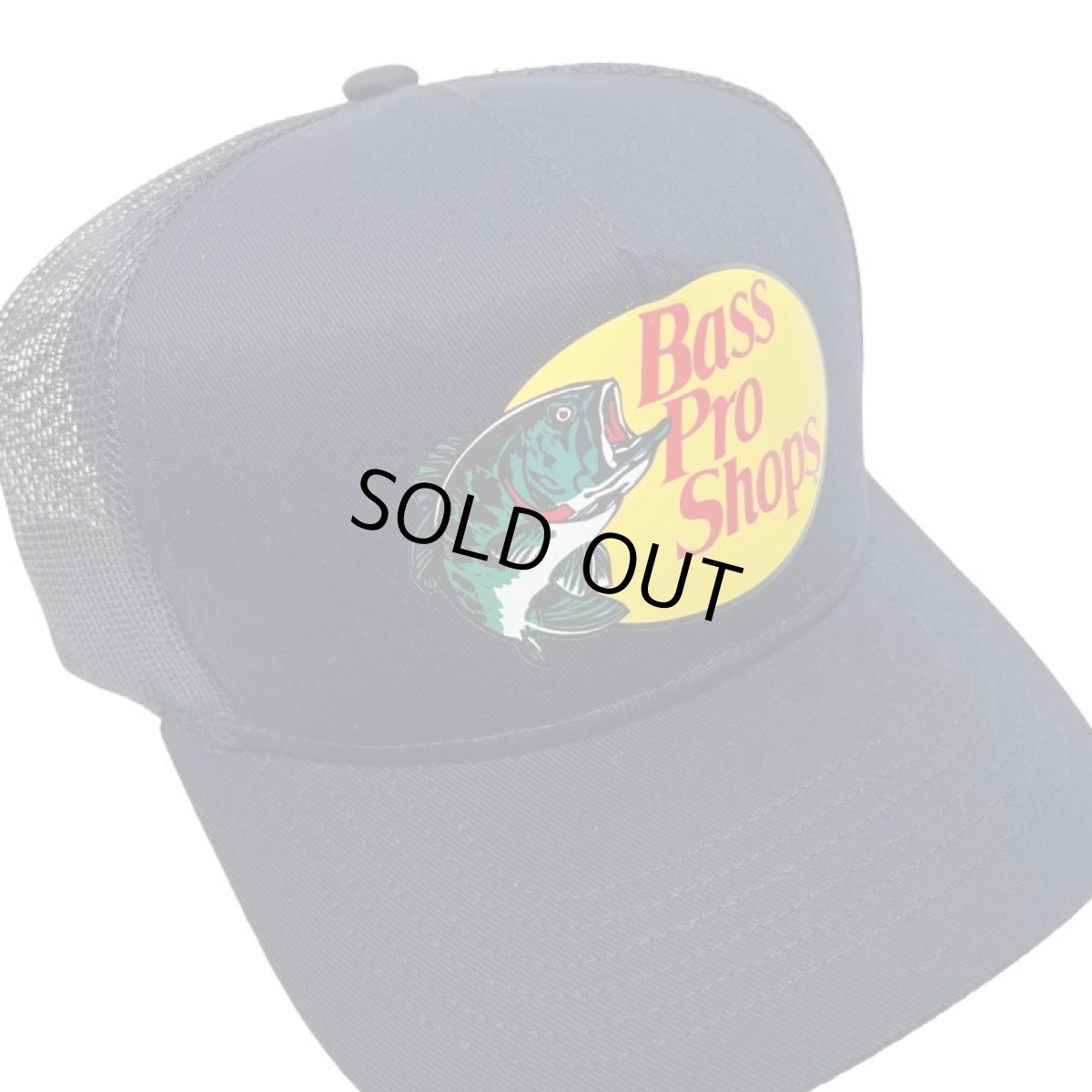 画像2: Bass Pro Shops Mesh Trucker Cap Navy (2)