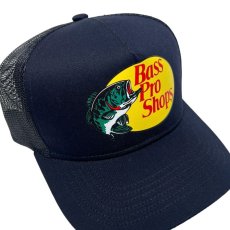 画像2: Bass Pro Shops Mesh Trucker Cap Navy (2)