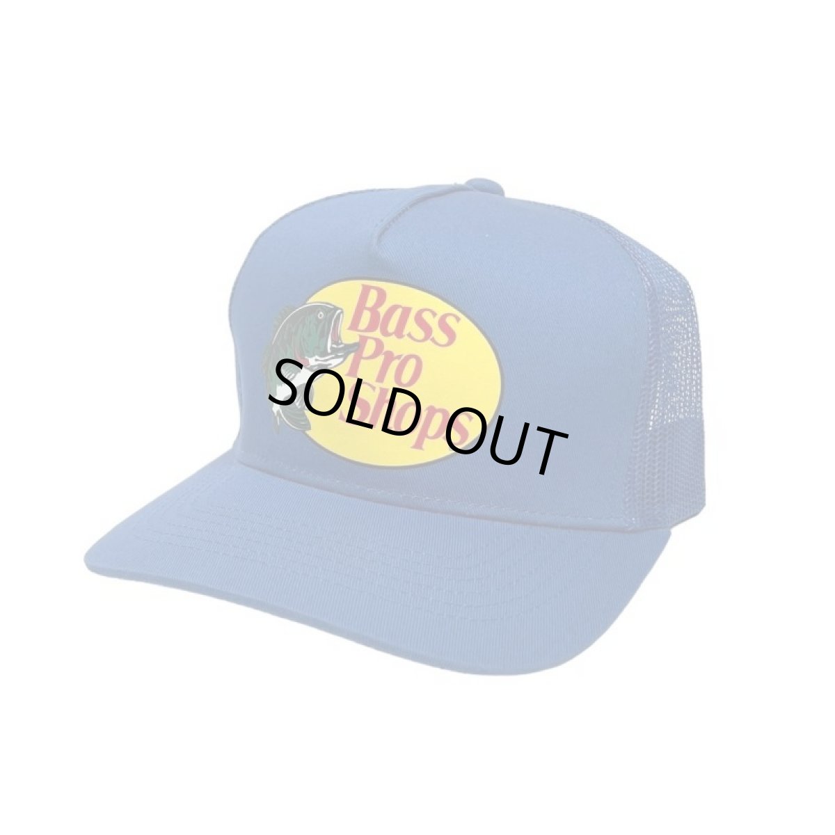 画像1: Bass Pro Shops Mesh Trucker Cap C.Blue (1)