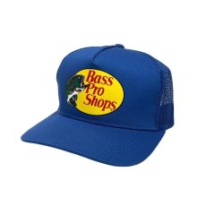 画像1: Bass Pro Shops Mesh Trucker Cap C.Blue (1)