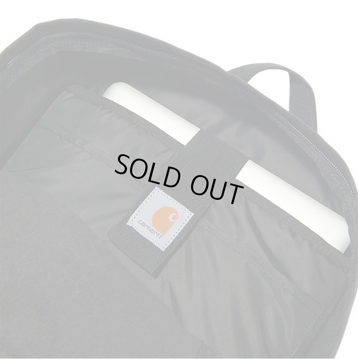 画像8: Carhartt USA 27L Single Compartment Backpack - Black (8)