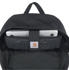 画像5: Carhartt USA 27L Single Compartment Backpack - Black (5)
