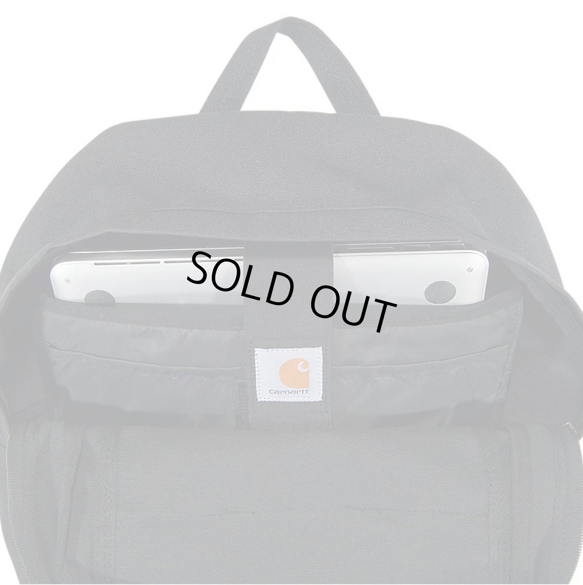 画像5: Carhartt USA 23L Single Compartment Backpack - Black (5)