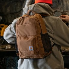 画像8: Carhartt USA 23L Single Compartment Backpack - Brown (8)