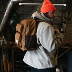 画像8: Carhartt USA 27L Single Compartment Backpack - Brown (8)