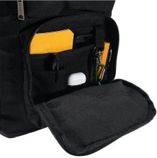 画像6: Carhartt USA 27L Single Compartment Backpack - Black (6)