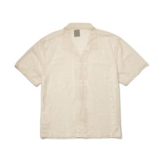 画像2: HUF World Tour Lace Shirts Ivory (2)