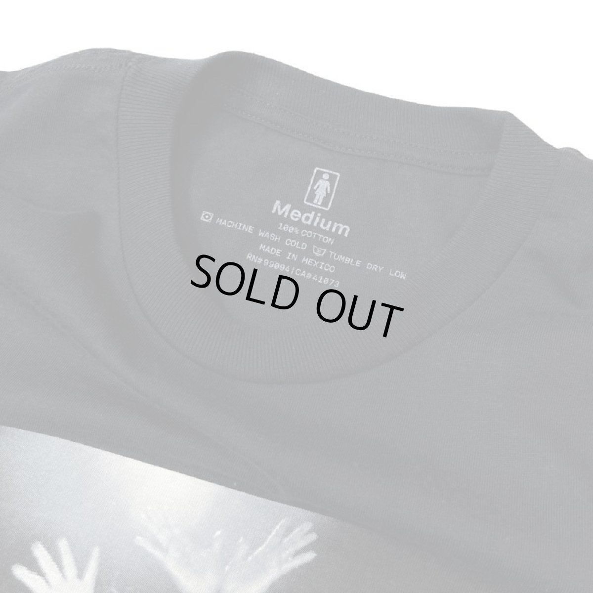 画像3: Girl Skateboards Spike Photo Karen O T-Shirts Black (3)