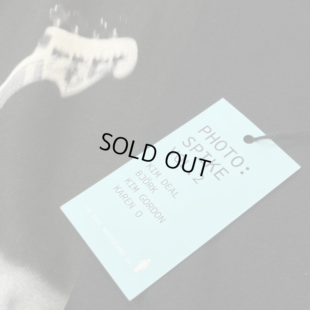 画像5: Girl Skateboards Spike Photo Kim Gordon T-Shirts Black (5)