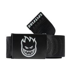画像1: SPITFIRE Bighead Crescent Jacquard Web Belt BlackｘWhite (1)