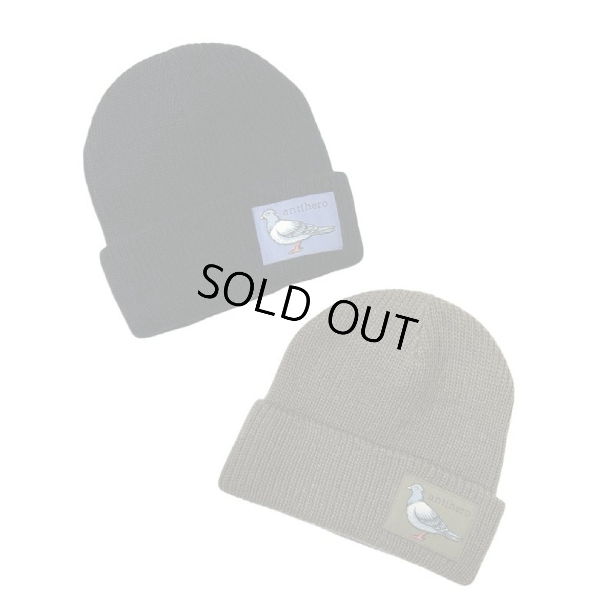 画像1: Anti Hero Lil Pigeon Label Cuff Beanie (1)
