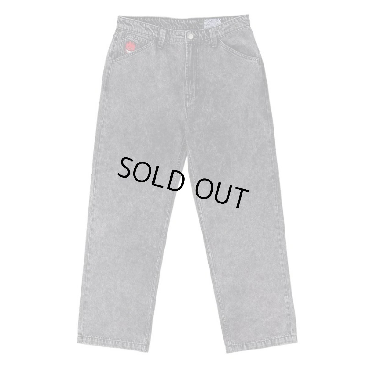 画像1: SPITFIRE Bighead Fill Denim Pants Black Stone Wash (1)